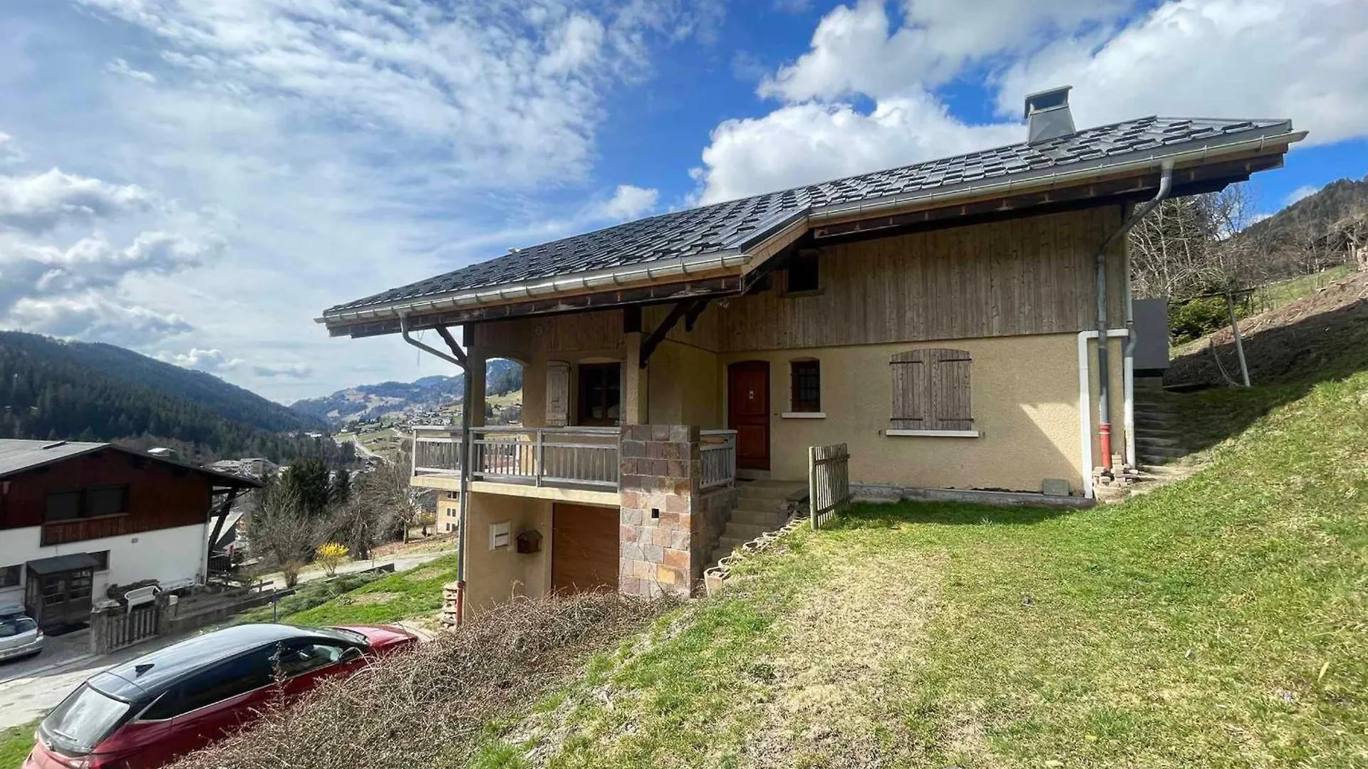 Chalet A Flumet Pour 8 Pers Avec Terrasse Et Wifi Inclus - Fr-1-505-225