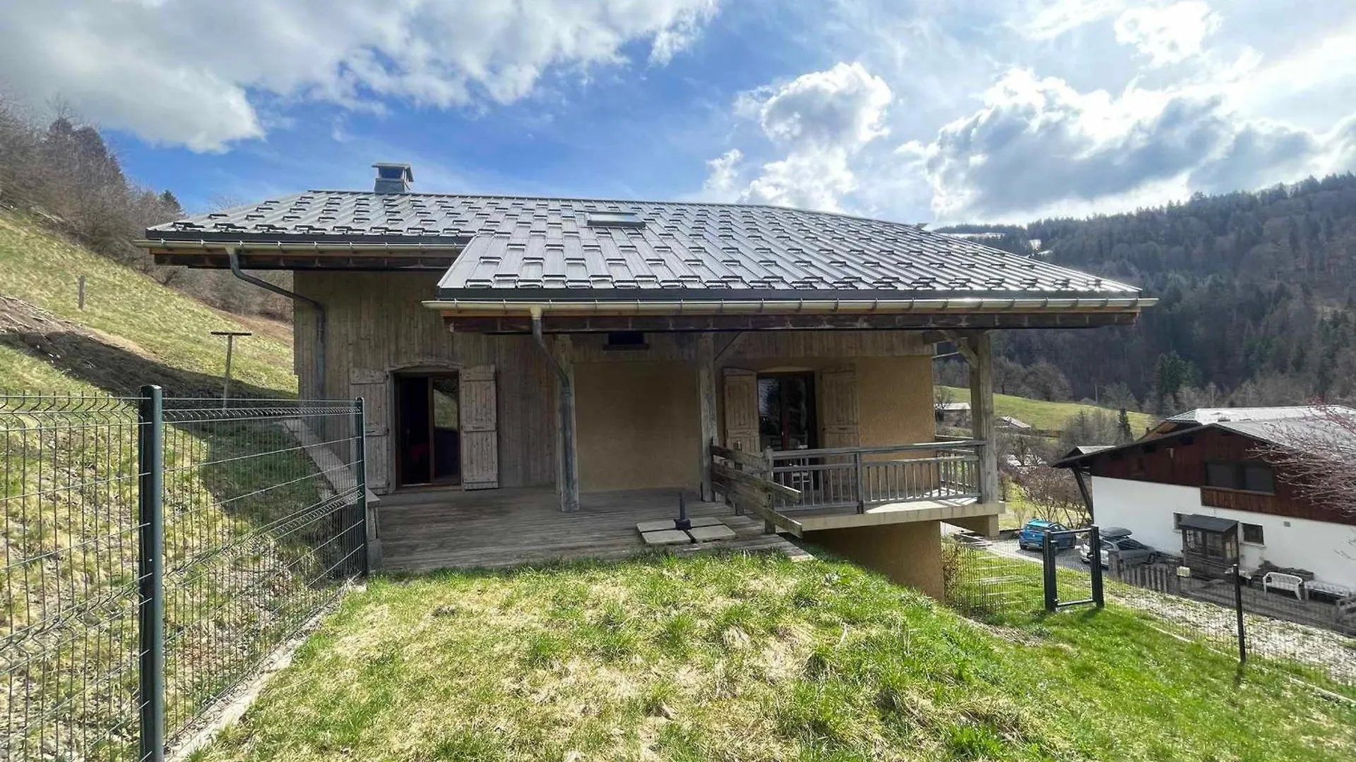 Chalet A Flumet Pour 8 Pers Avec Terrasse Et Wifi Inclus - Fr-1-505-225